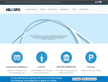 Tablet Screenshot of helexpo.gr